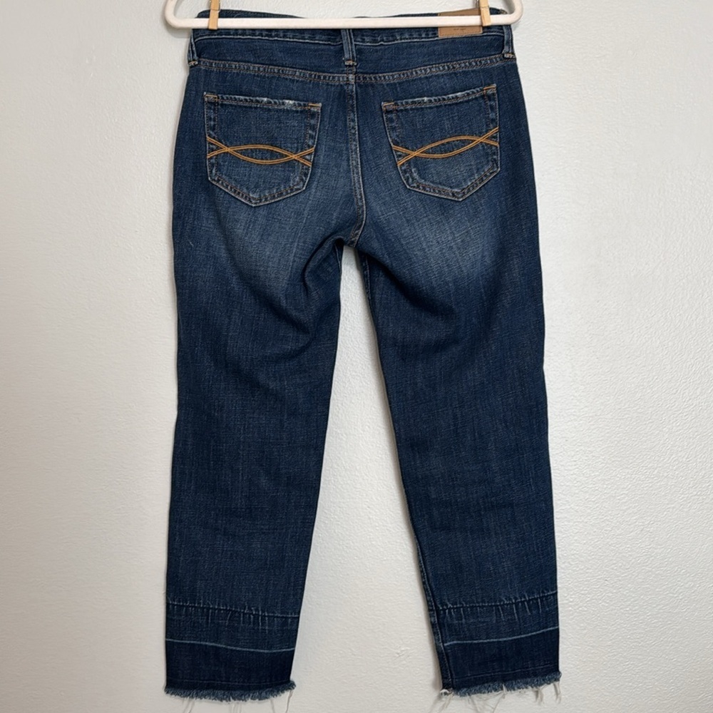 Abercrombie & Fitch Boyfriend Straight Jean with Old School Back Pockets